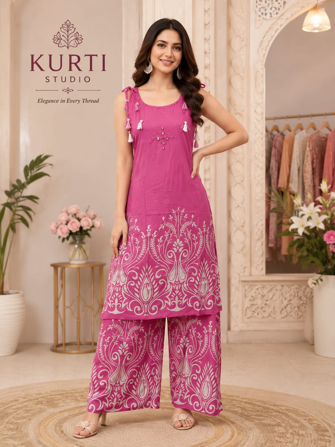 Aarvee Creation Speghetti Co Ord Set Size Set collection 13