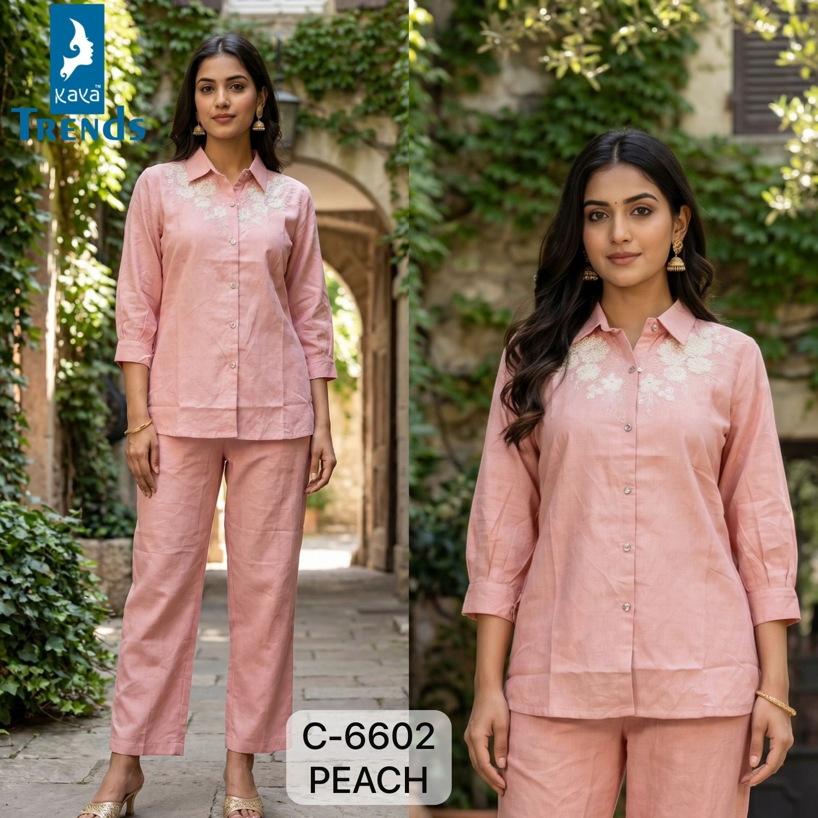 Kaya Trends Dno 6602 Co Ord Set Size Set collection 3