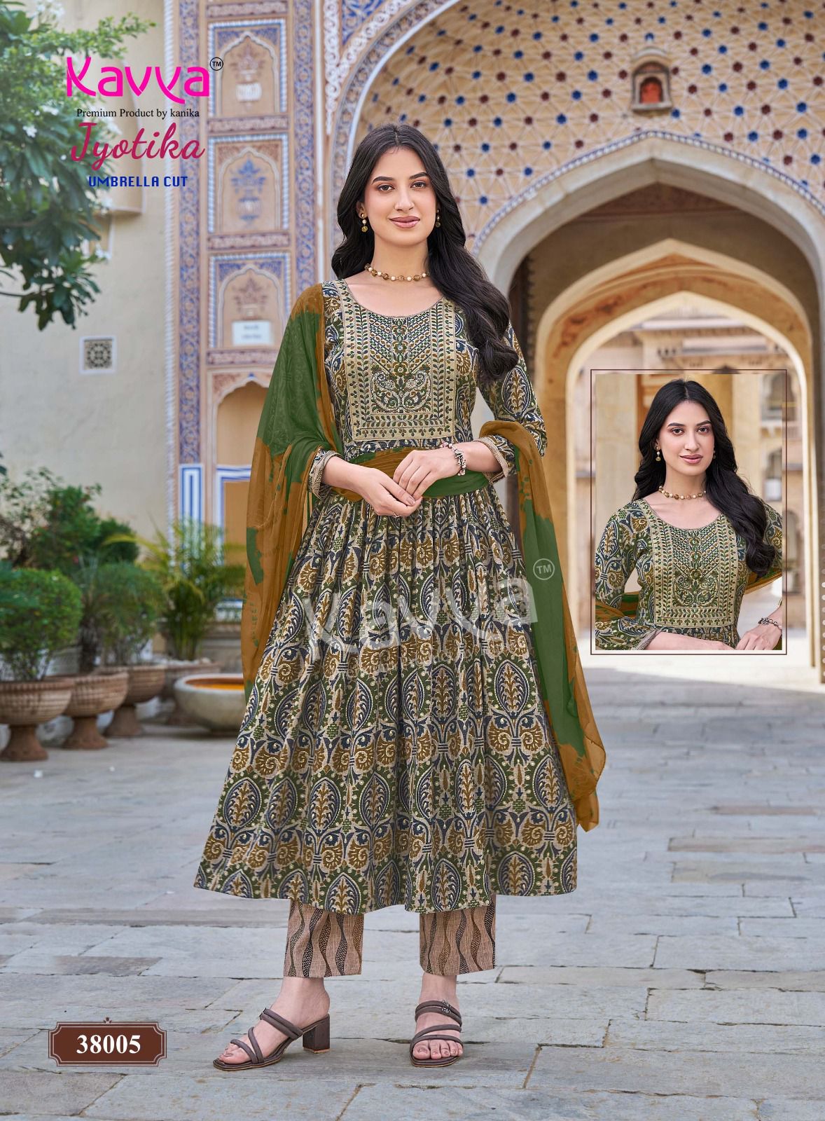 Kavya Jyotika Vol 38 Printed Salwar Kameez Catalog collection 6