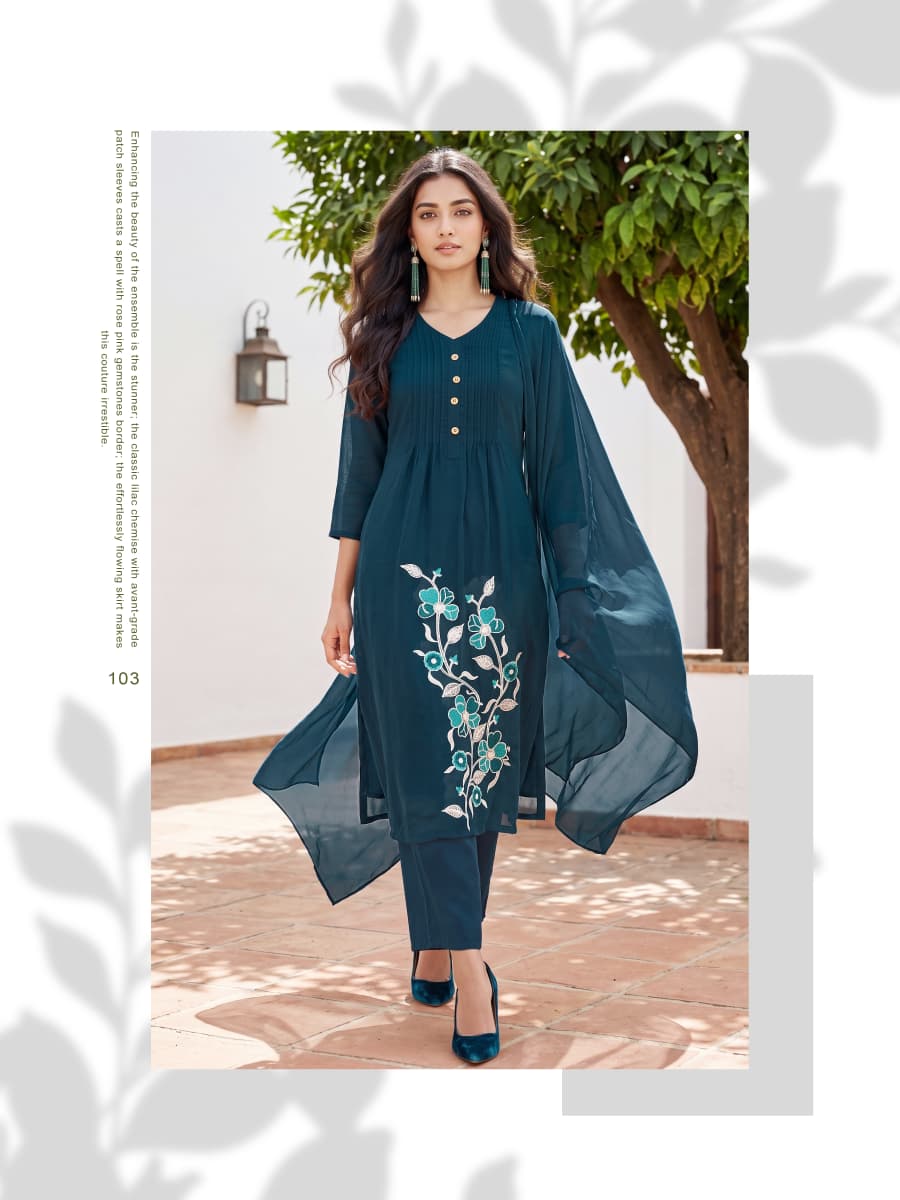 Ossm Sargam Embroidery Salwar Kameez Catalog collection 3