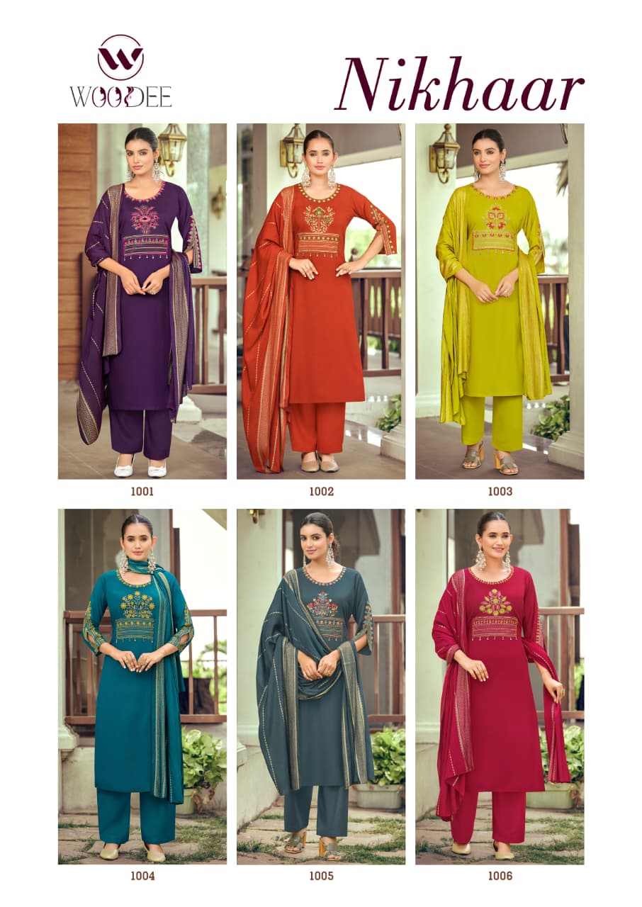 Woodee Nikhaar Readymade Dress Catalog collection 4