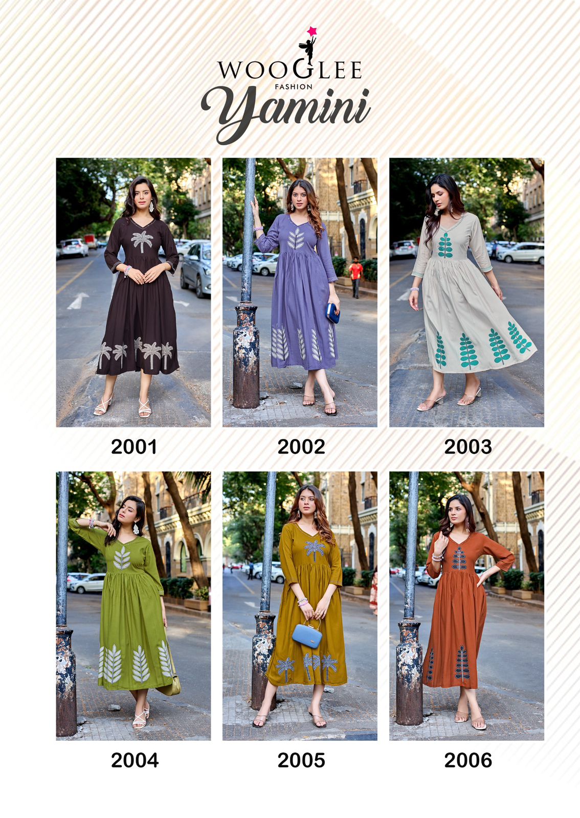Wooglee Fashion Yamini One Piece Dress Catalog collection 1