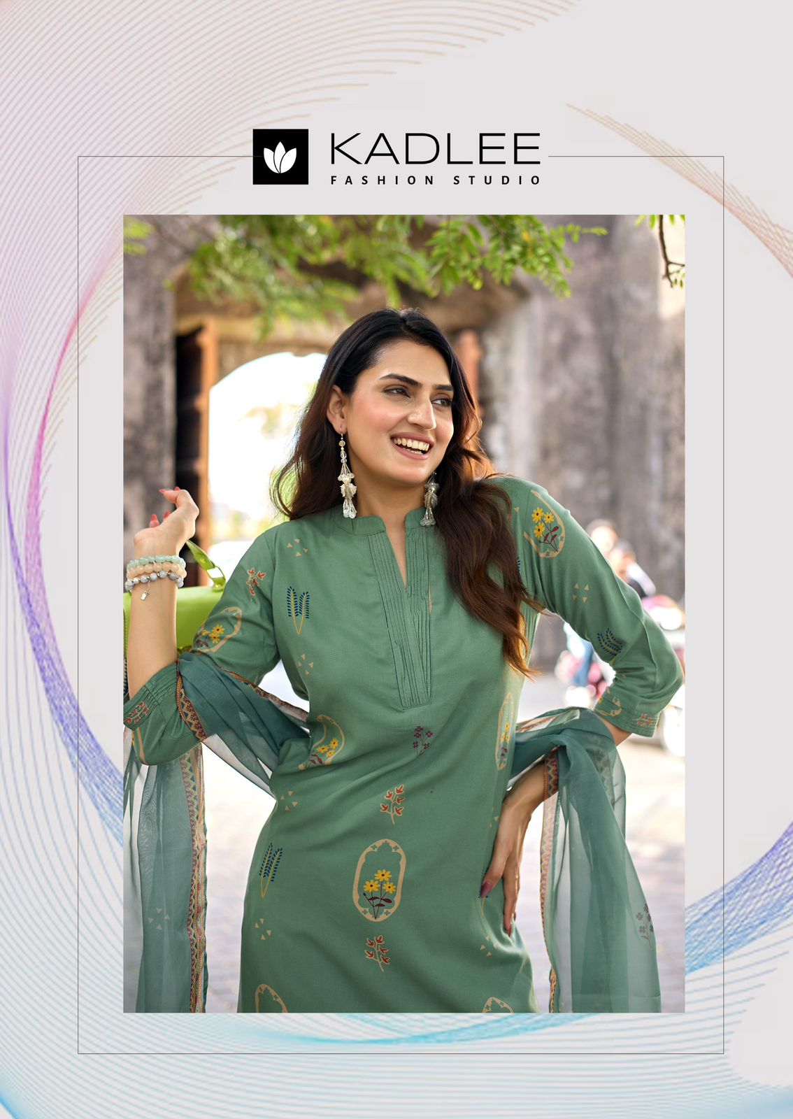 Kadlee Classy Look Printed Salwar Kameez Catalog collection 9