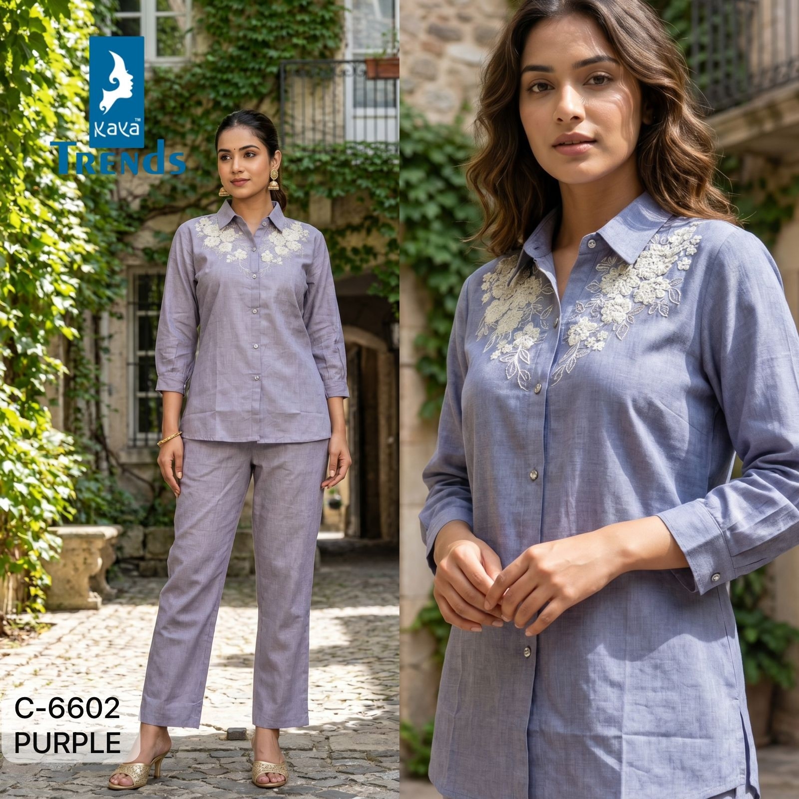 Kaya Trends Dno 6602 Co Ord Set Size Set collection 2
