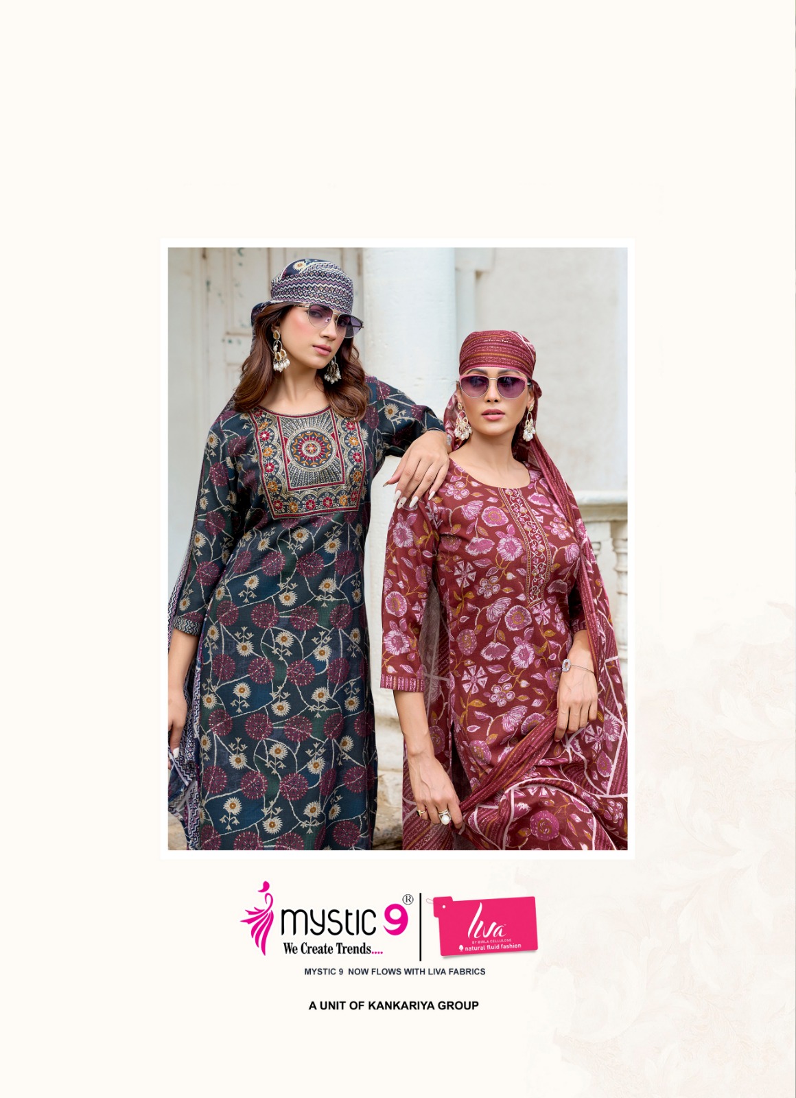 Mystic 9 Chahat Vol 2 Printed Salwar Kameez Catalog collection 12