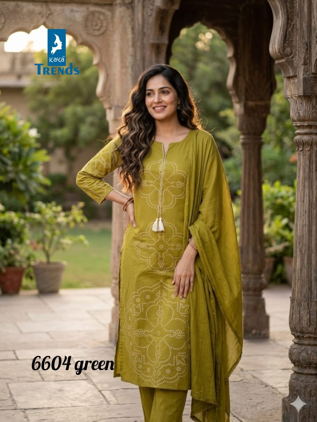 Kaya Kurti Fancy Cotton Salwar Kameez Size Set collection 6