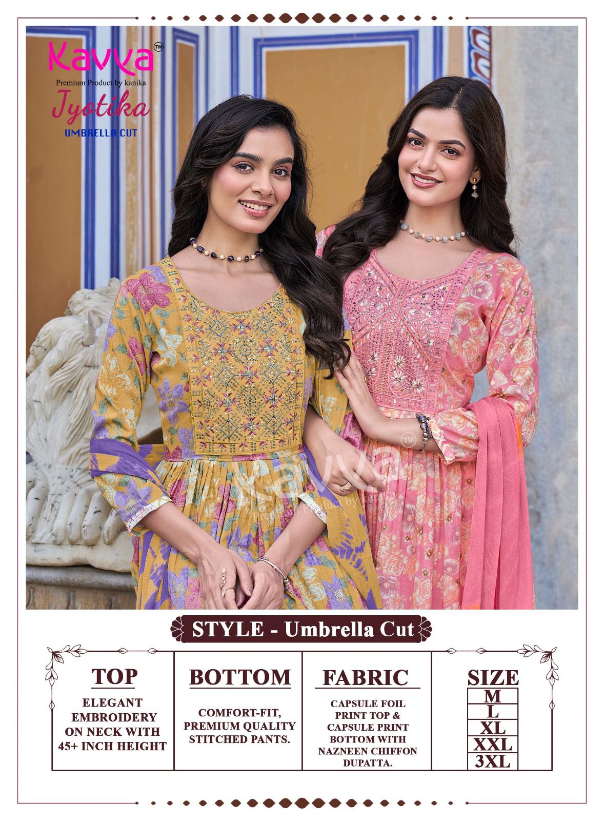 Kavya Jyotika Vol 38 Printed Salwar Kameez Catalog collection 11
