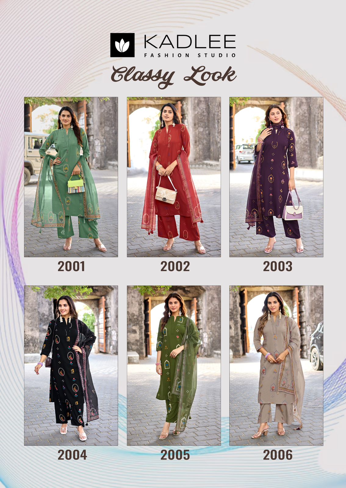 Kadlee Classy Look Printed Salwar Kameez Catalog collection 10