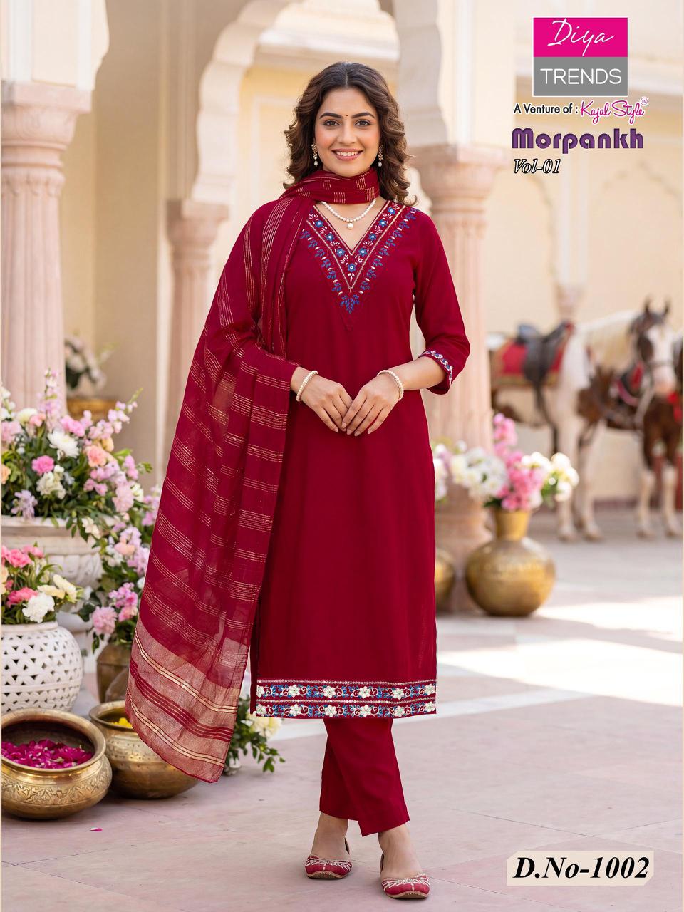 Diya Trends Morpankh Readymade Dress Catalog collection 8