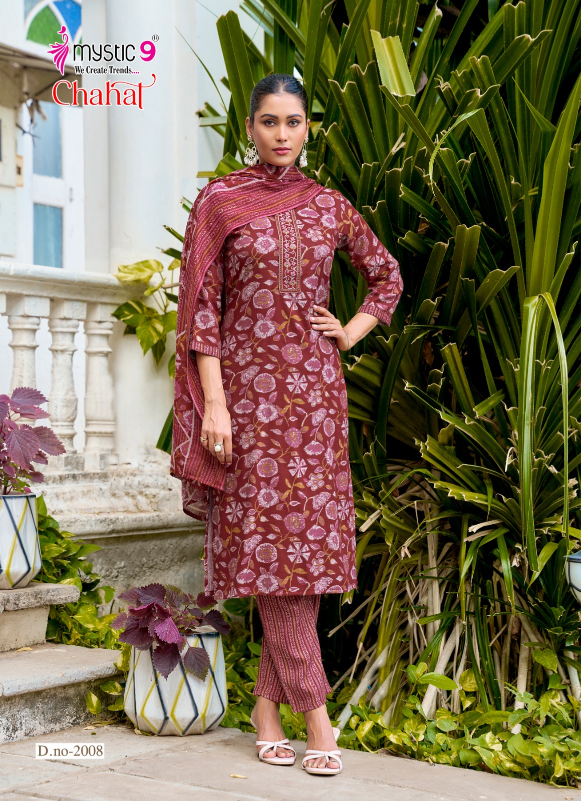 Mystic 9 Chahat Vol 2 Printed Salwar Kameez Catalog collection 2