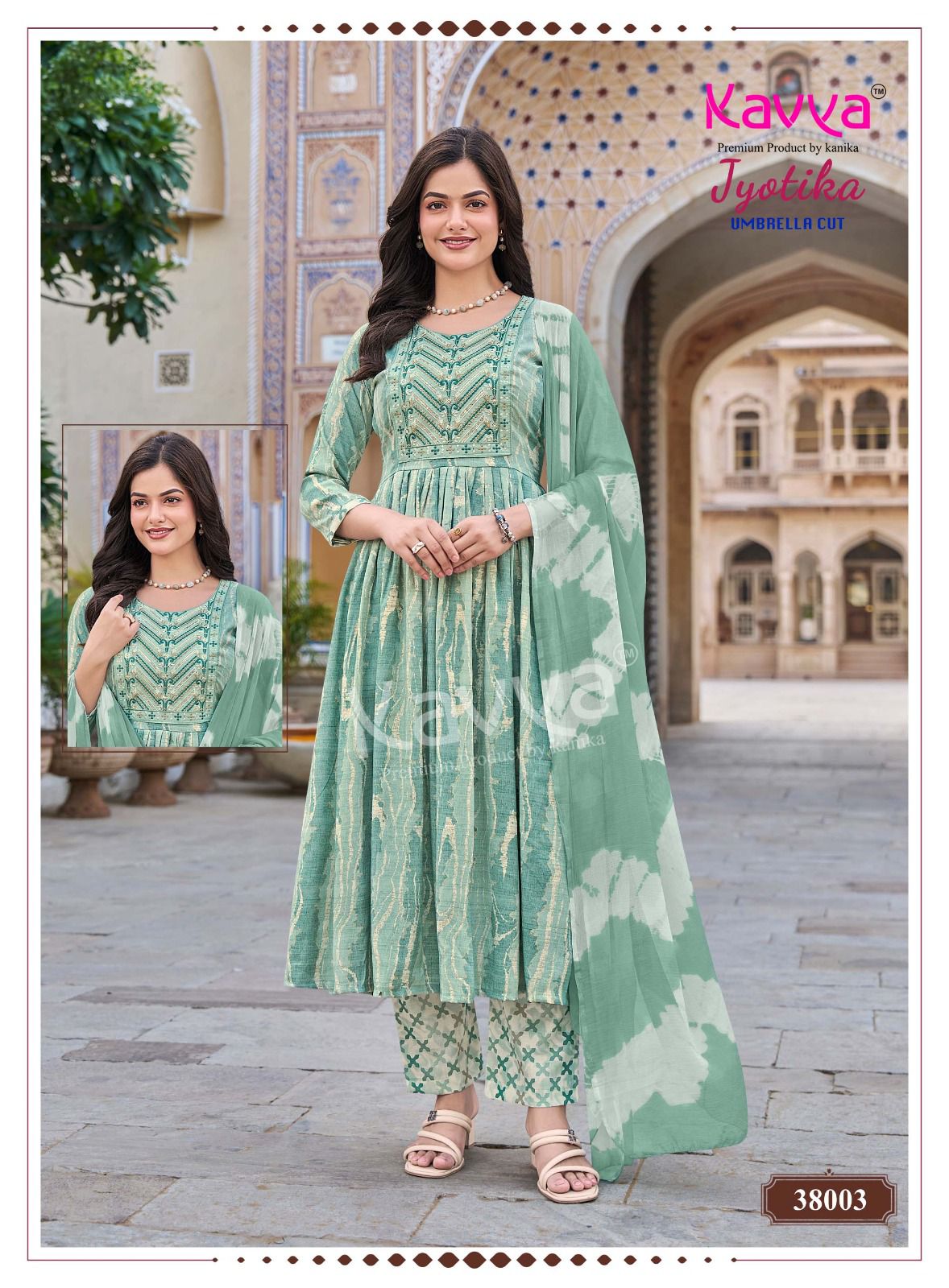 Kavya Jyotika Vol 38 Printed Salwar Kameez Catalog collection 10