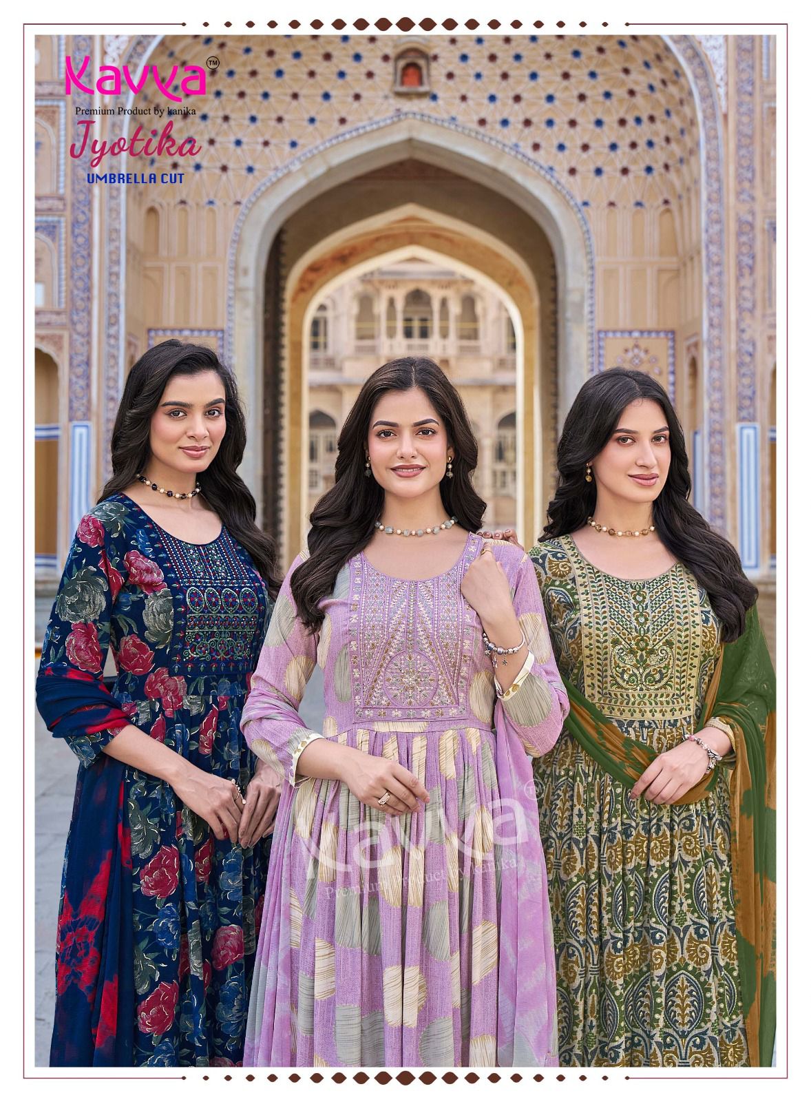 Kavya Jyotika Vol 38 Printed Salwar Kameez Catalog collection 7