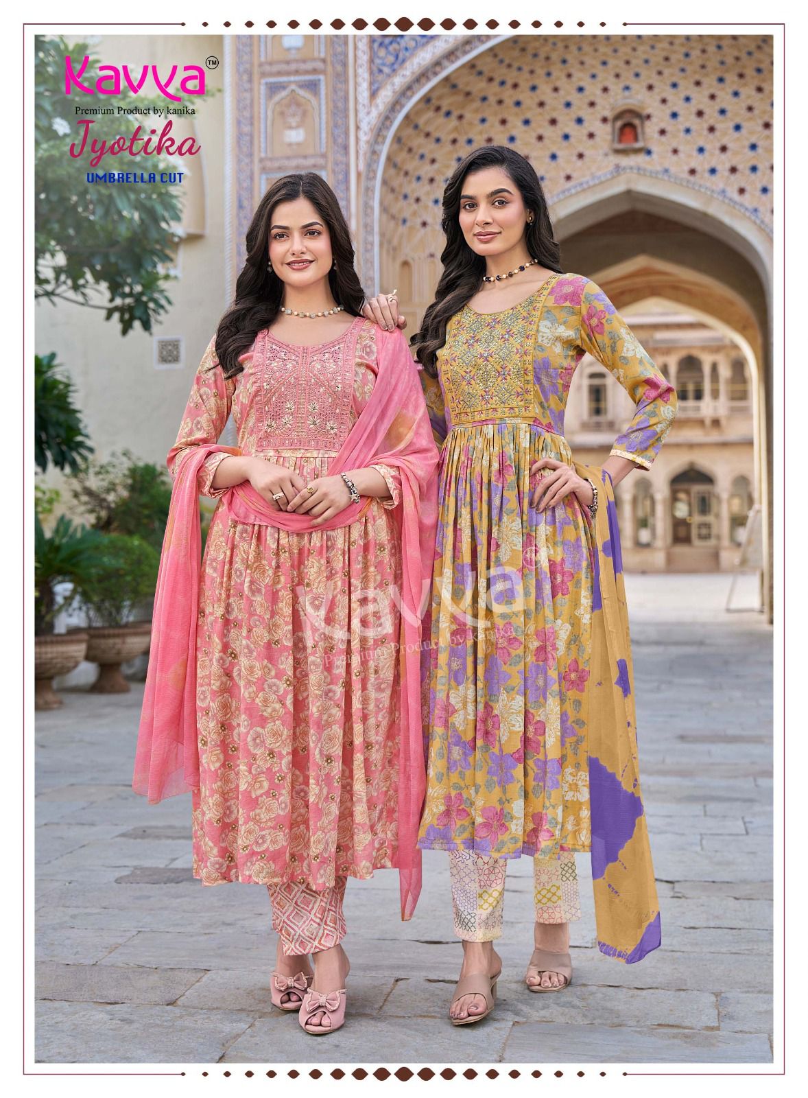 Kavya Jyotika Vol 38 Printed Salwar Kameez Catalog collection 5