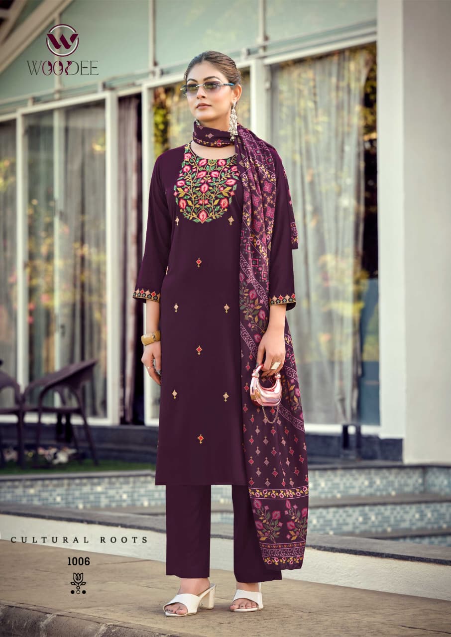 Woodee Rutvi Readymade Dress Catalog collection 8
