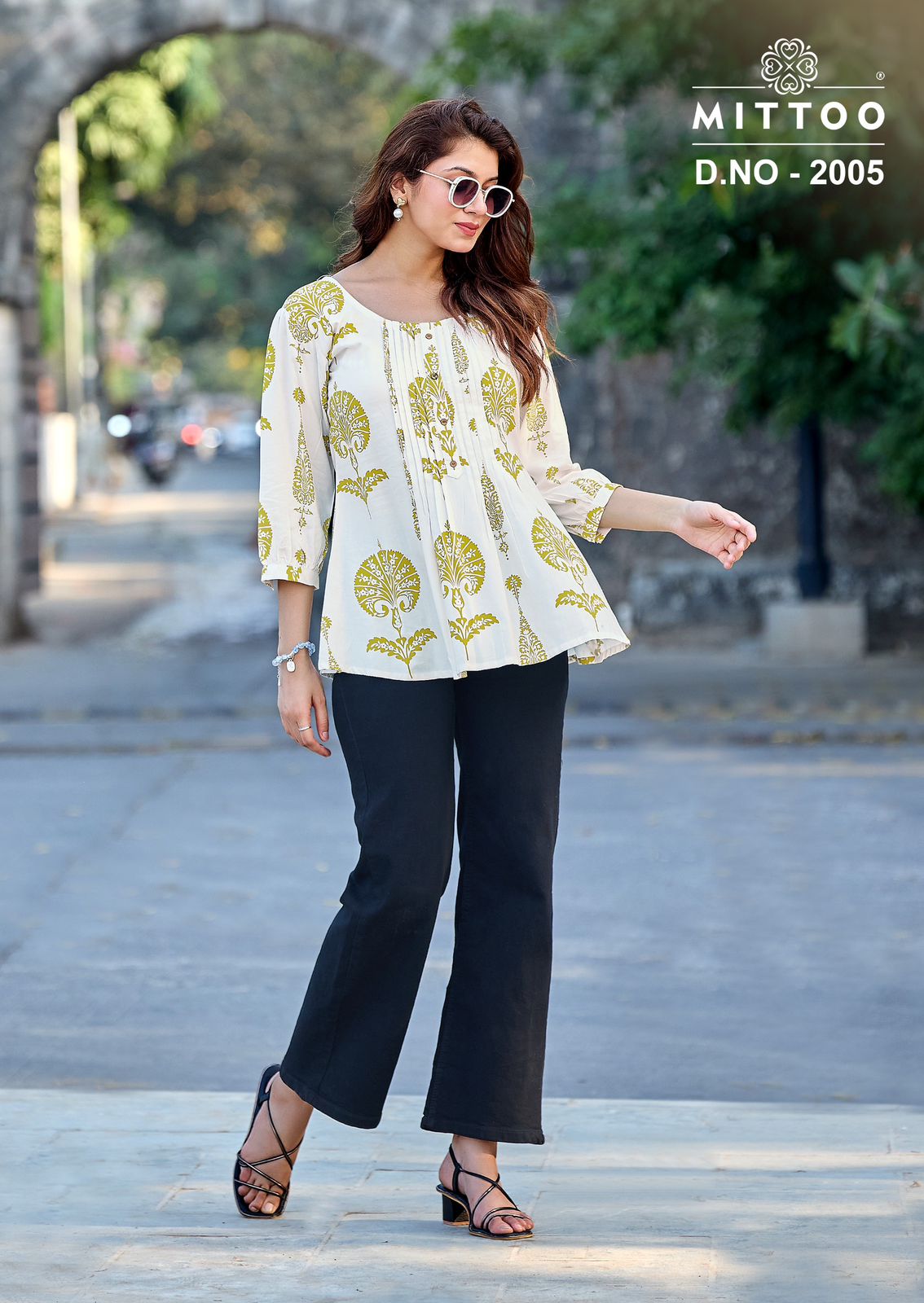 Mittoo Kurti Crispy Ladies Tops Catalog collection 5