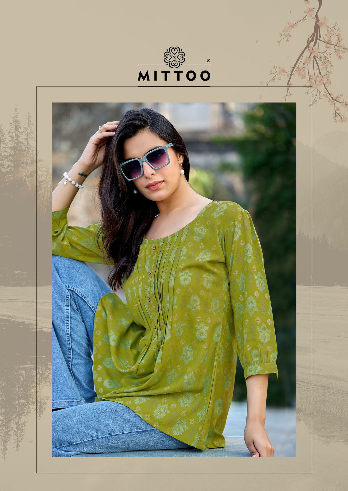 Mittoo Kurti Crispy Ladies Tops Catalog collection 2