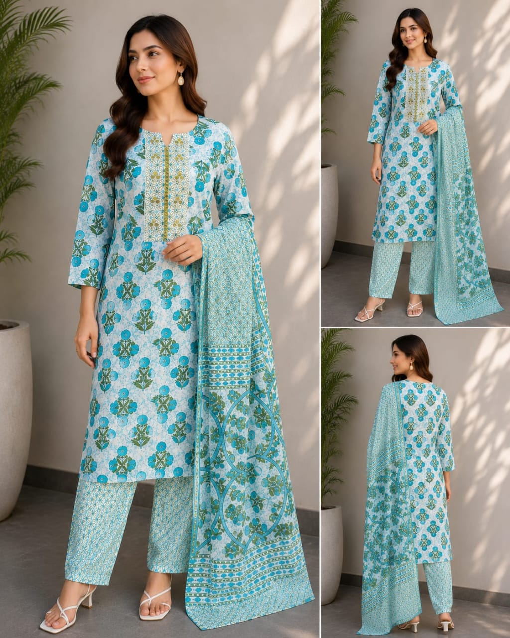 Aarvee Creation Super Printed Salwar Kameez Catalog collection 8