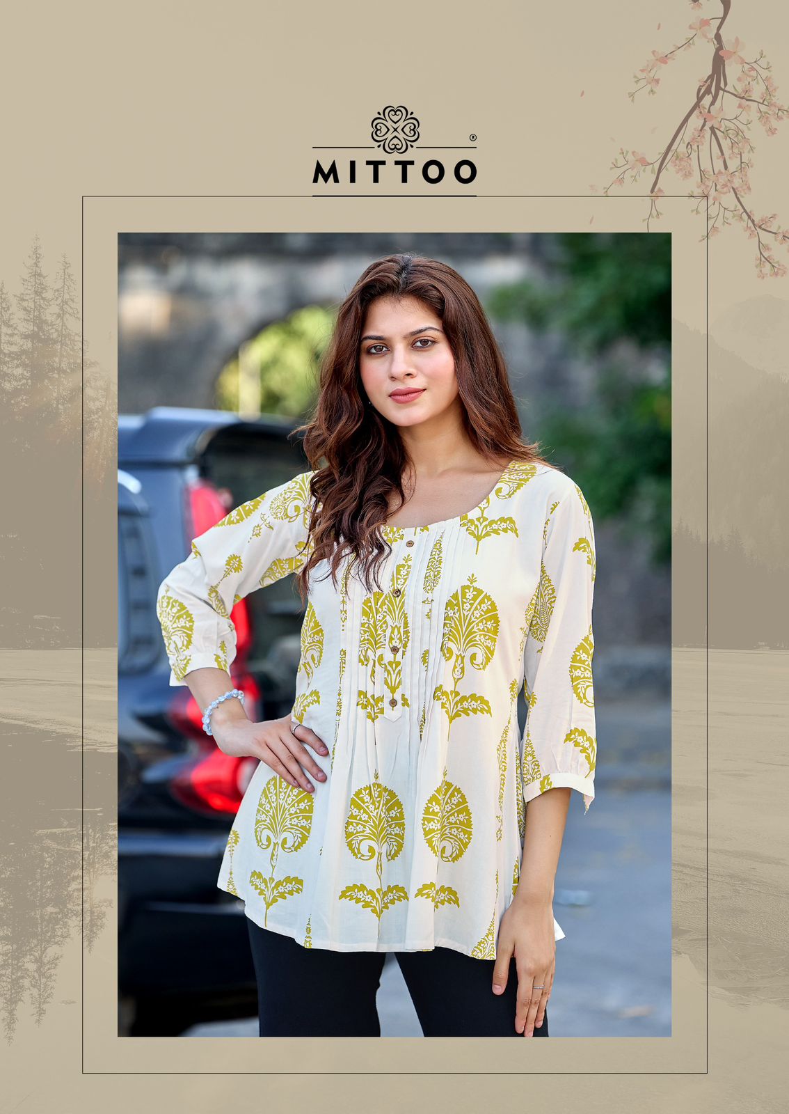 Mittoo Kurti Crispy Ladies Tops Catalog collection 3