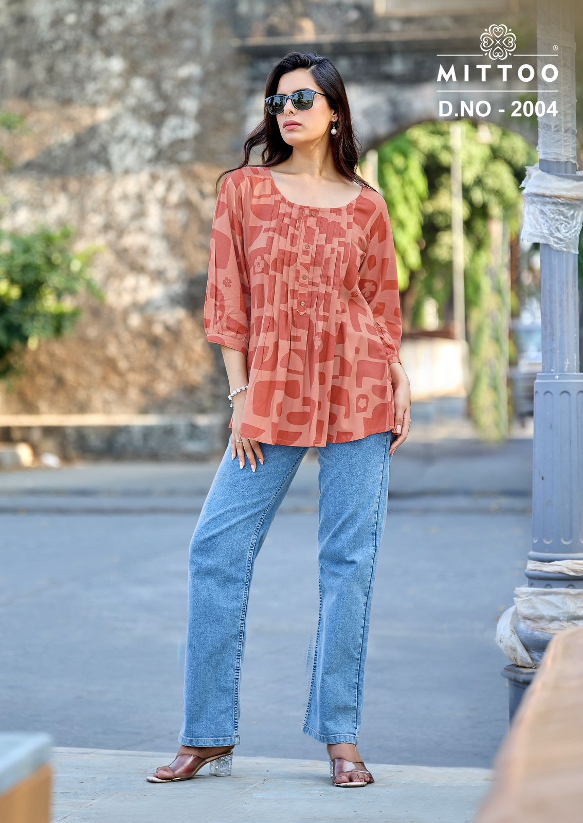 Mittoo Kurti Crispy Ladies Tops Catalog collection 9