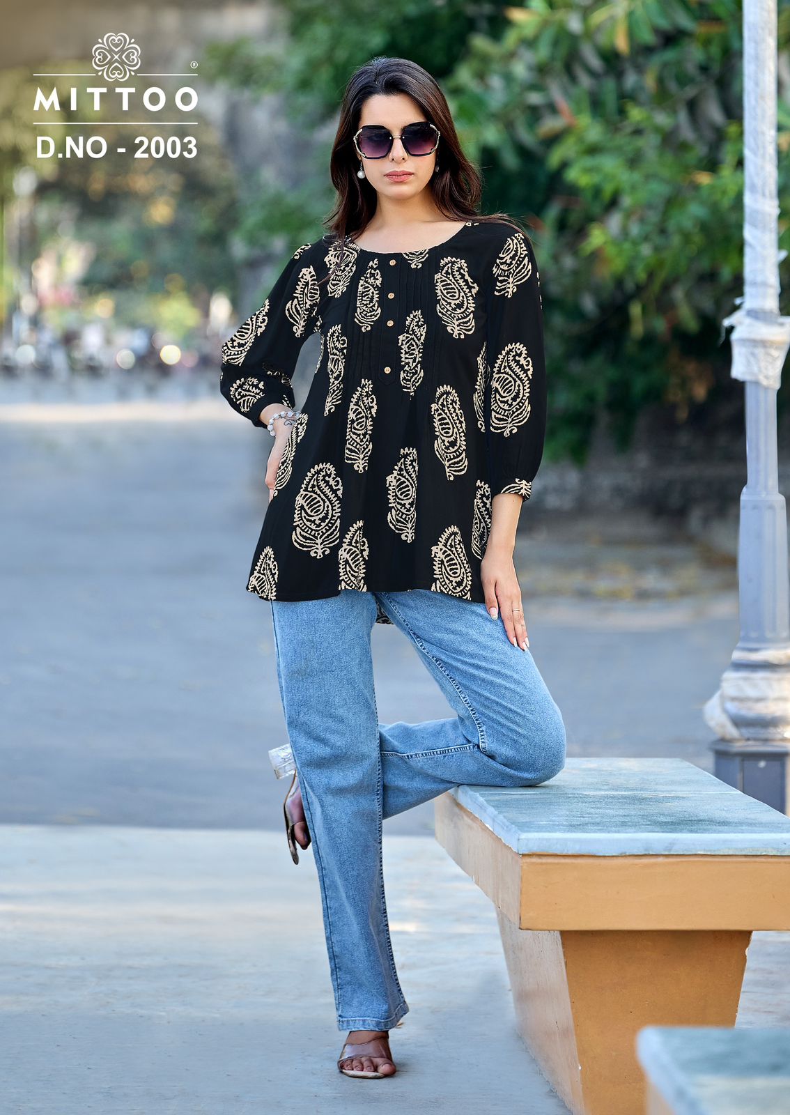 Mittoo Kurti Crispy Ladies Tops Catalog collection 7