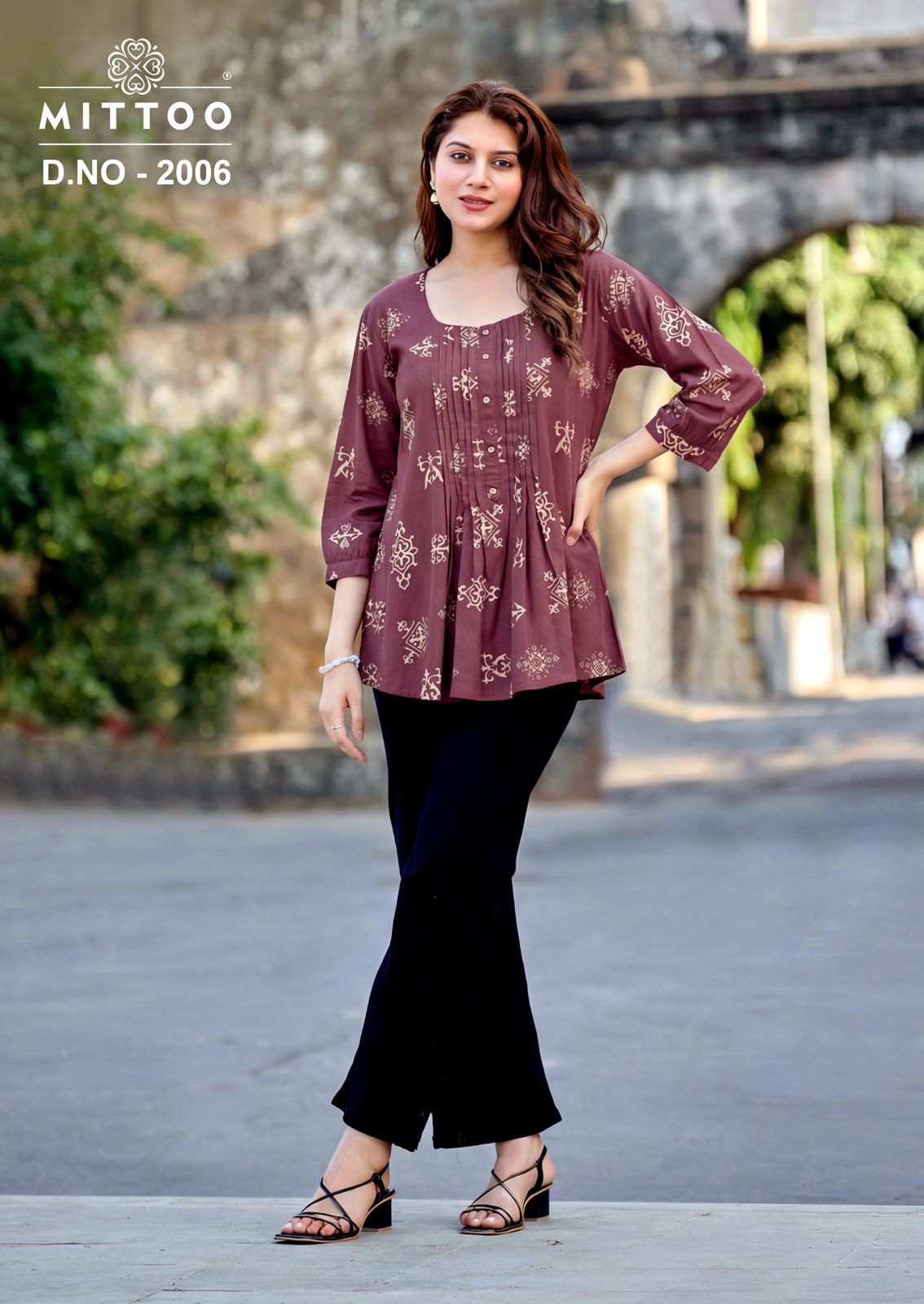 Mittoo Kurti Crispy Ladies Tops Catalog collection 6
