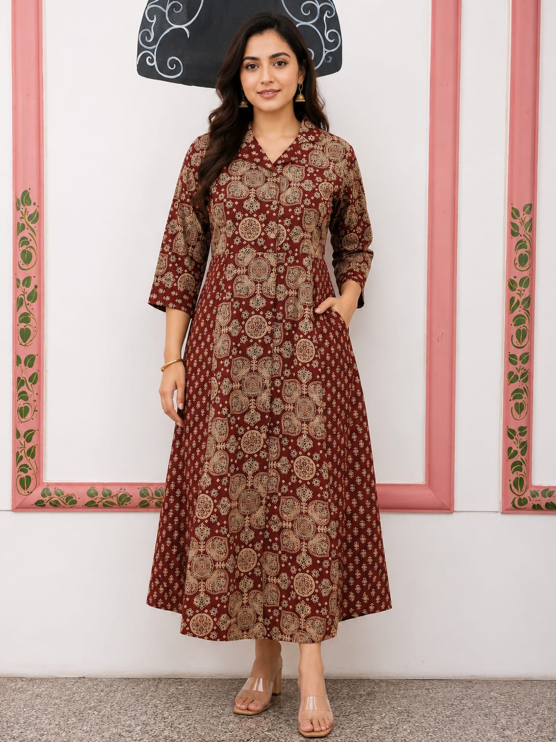 Aarvee Creation Jdv One Piece Dress Size Set collection 3