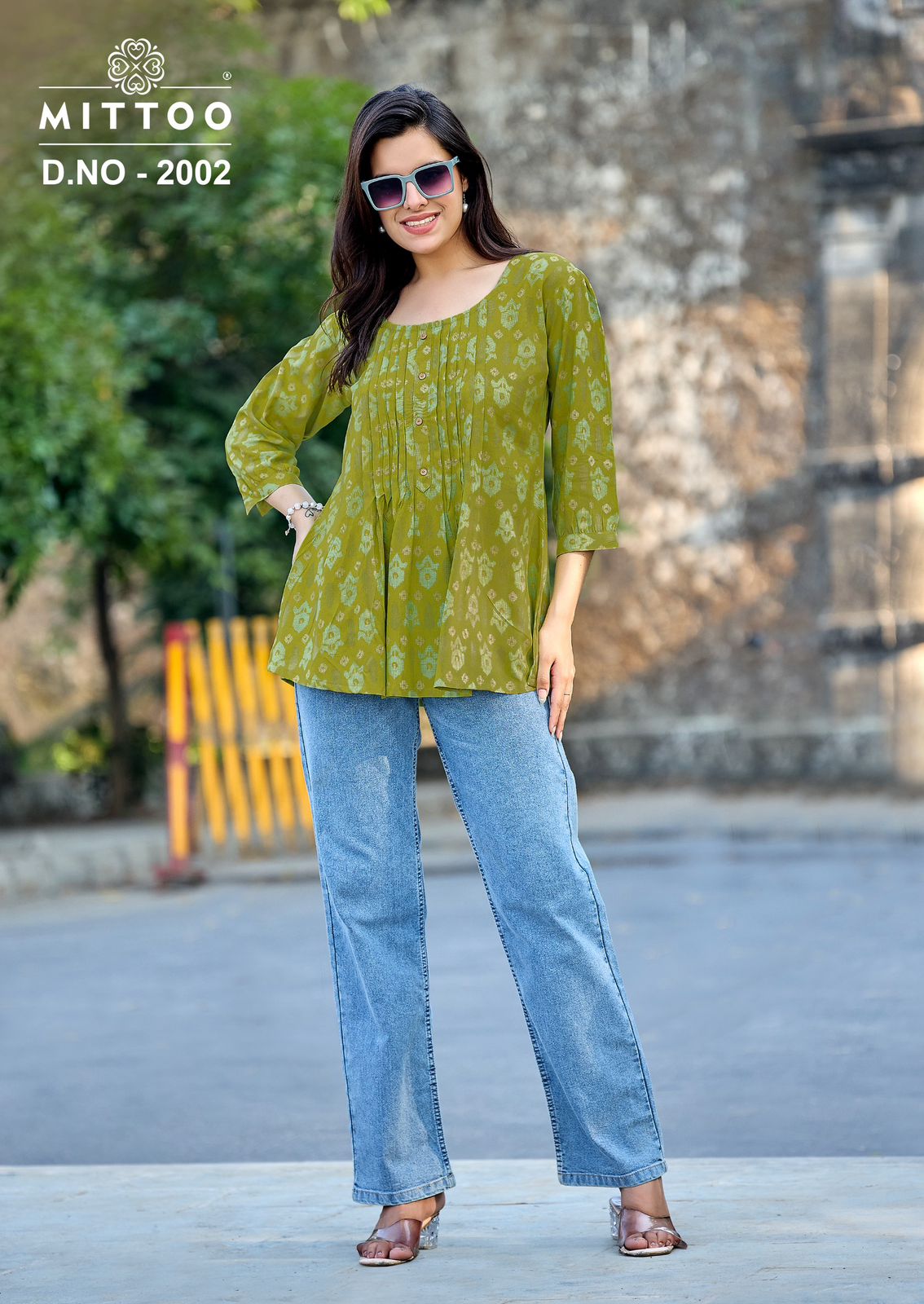 Mittoo Kurti Crispy Ladies Tops Catalog collection 8