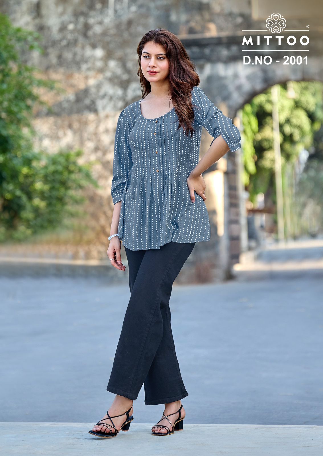Mittoo Kurti Crispy Ladies Tops Catalog collection 4