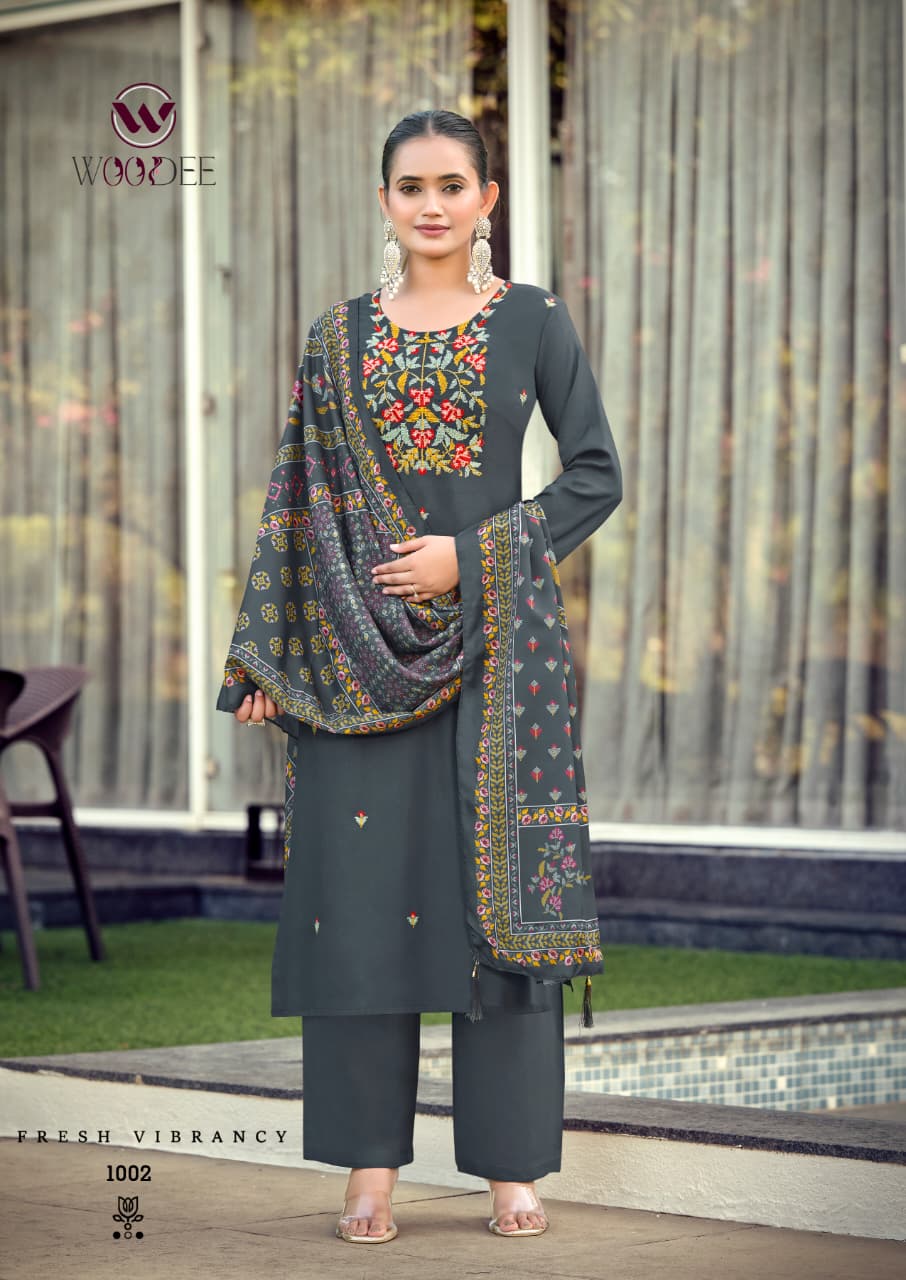 Woodee Rutvi Readymade Dress Catalog collection 11