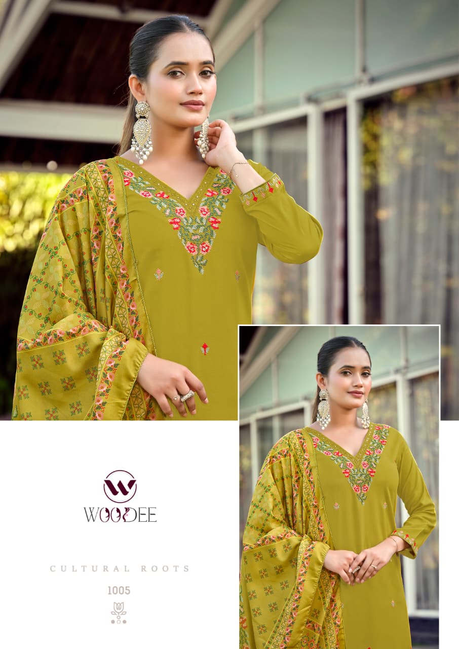 Woodee Rutvi Readymade Dress Catalog collection 3