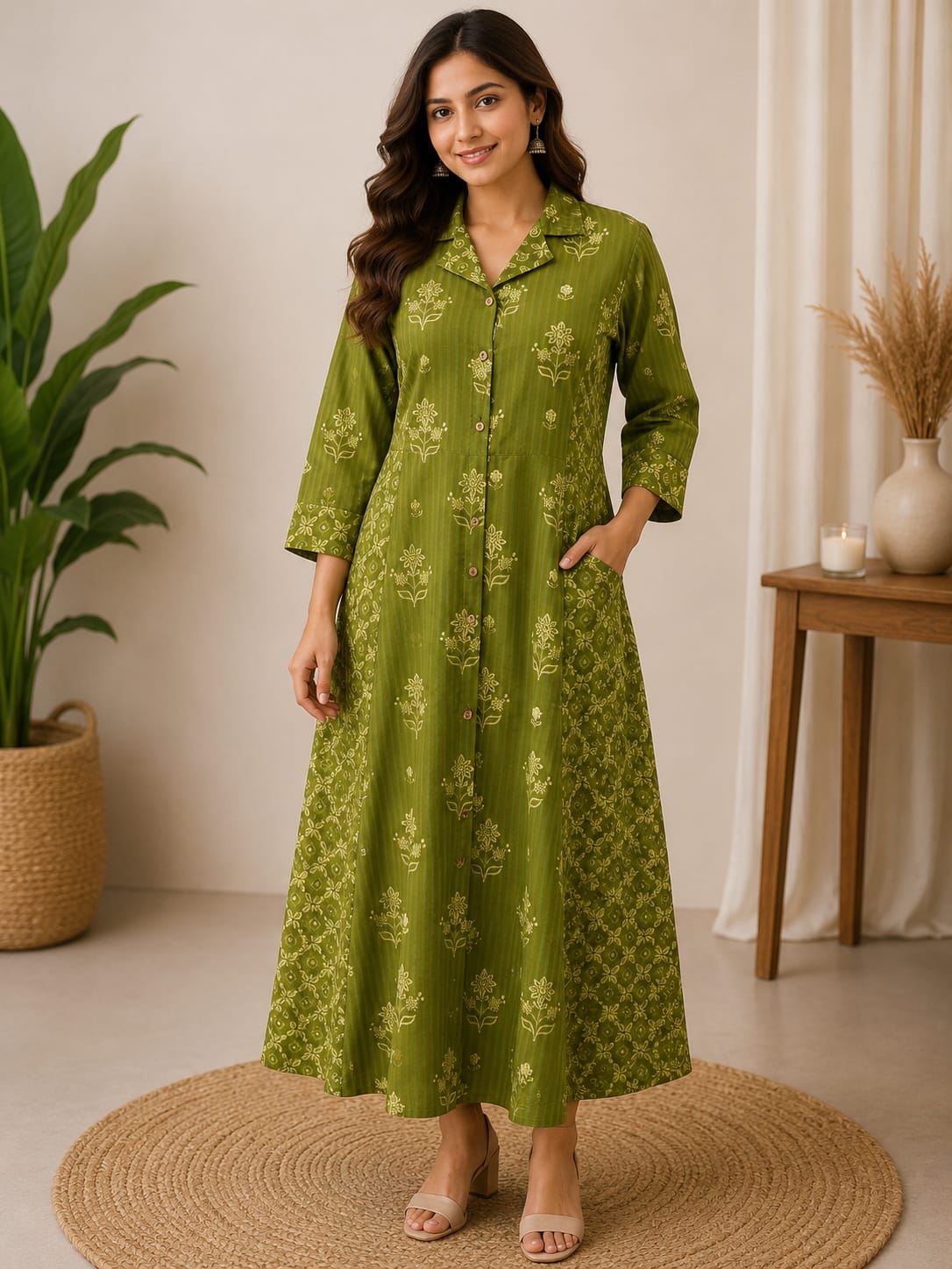 Aarvee Creation Jdv One Piece Dress Size Set collection 9