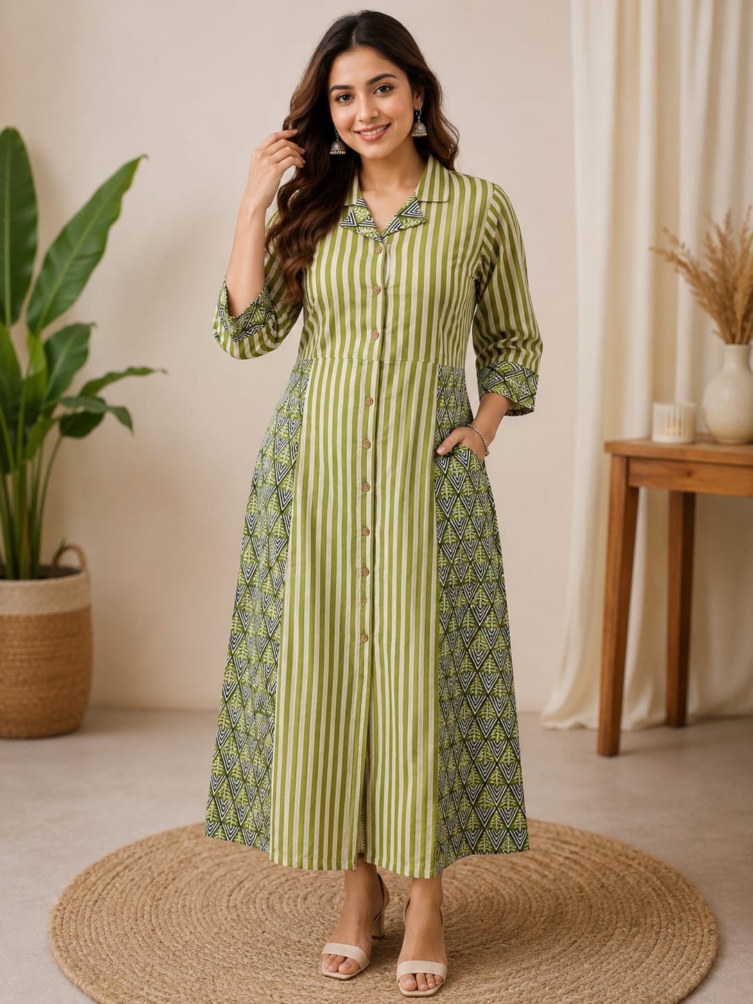 Aarvee Creation Jdv One Piece Dress Size Set collection 6