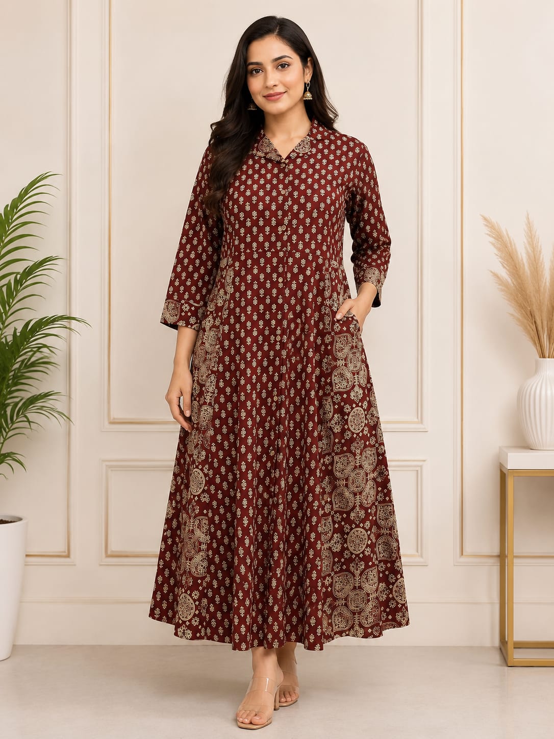 Aarvee Creation Jdv One Piece Dress Size Set collection 4