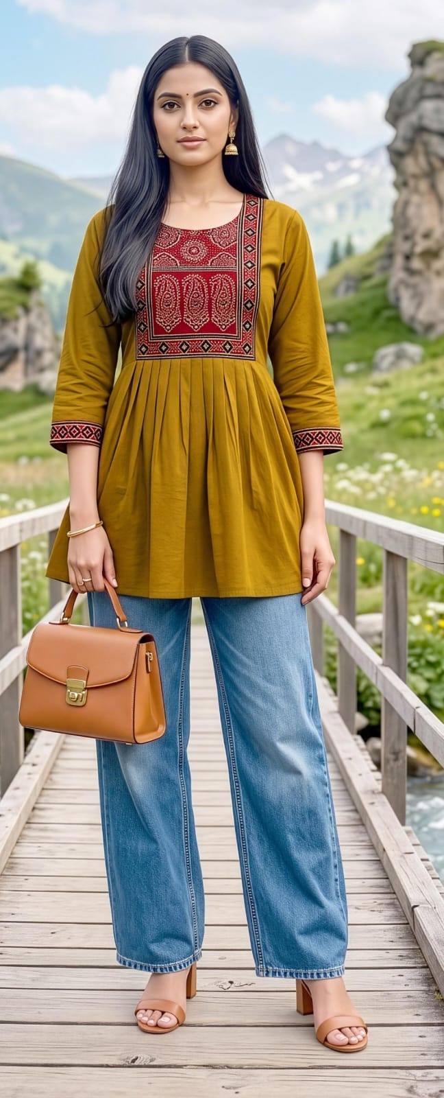 Aarvee Creation Ghera Ladies Tops Size Set collection 3