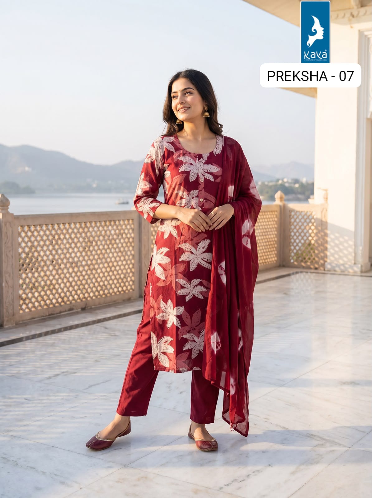 Kaya Kurti Preksha Printed Salwar Kameez Size Set collection 18