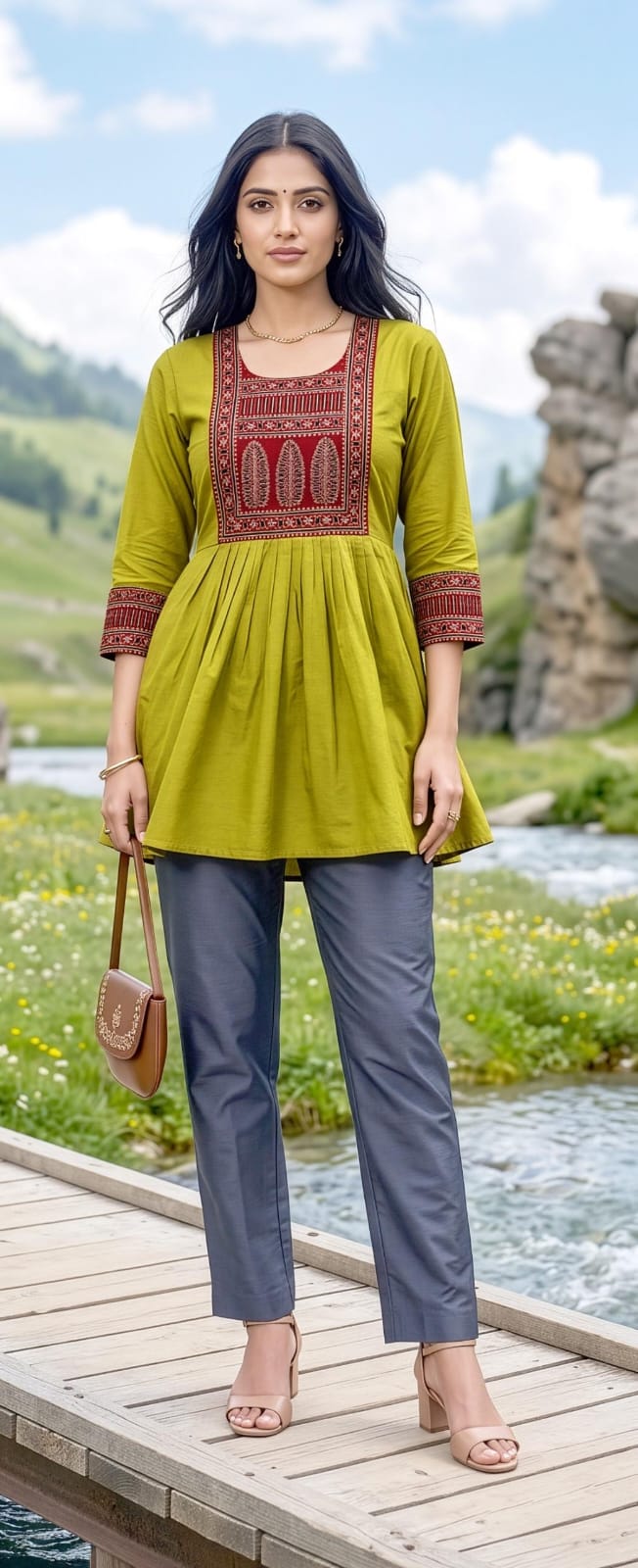 Aarvee Creation Ghera Ladies Tops Size Set collection 2