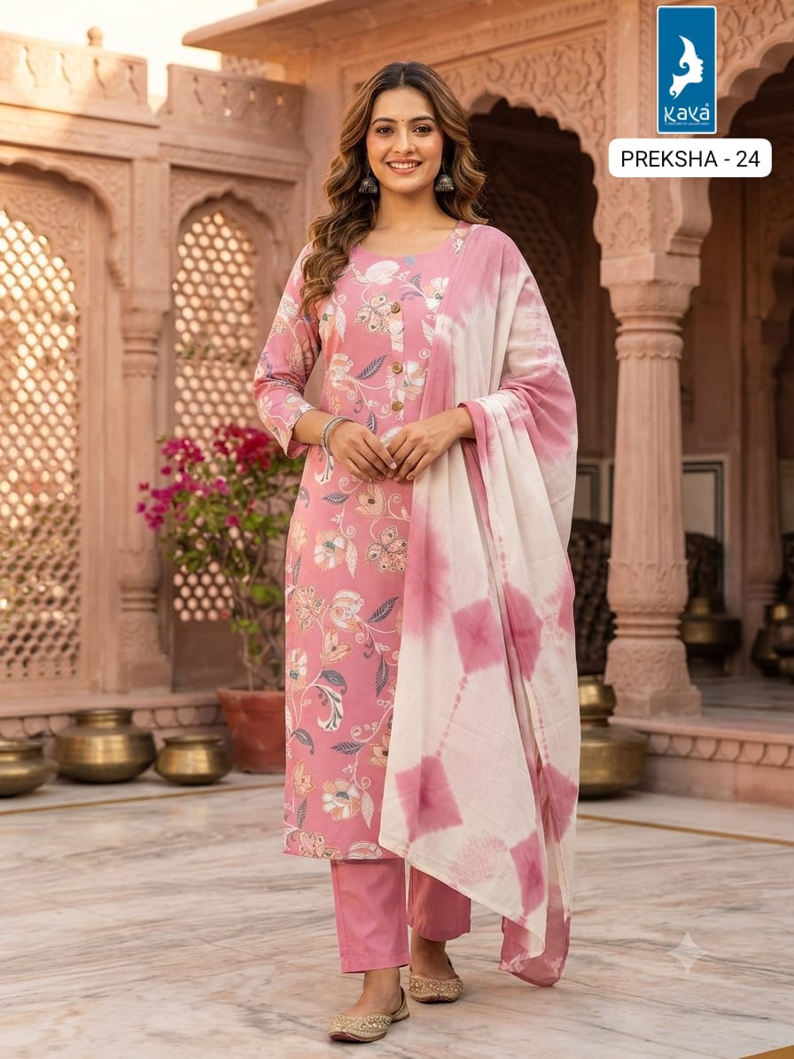 Kaya Kurti Preksha Printed Salwar Kameez Size Set collection 3