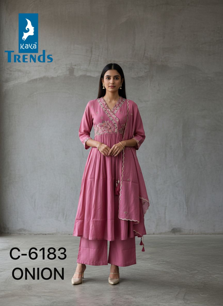 Kaya Trends 6183Onion Readymade Dress Size Set collection 1