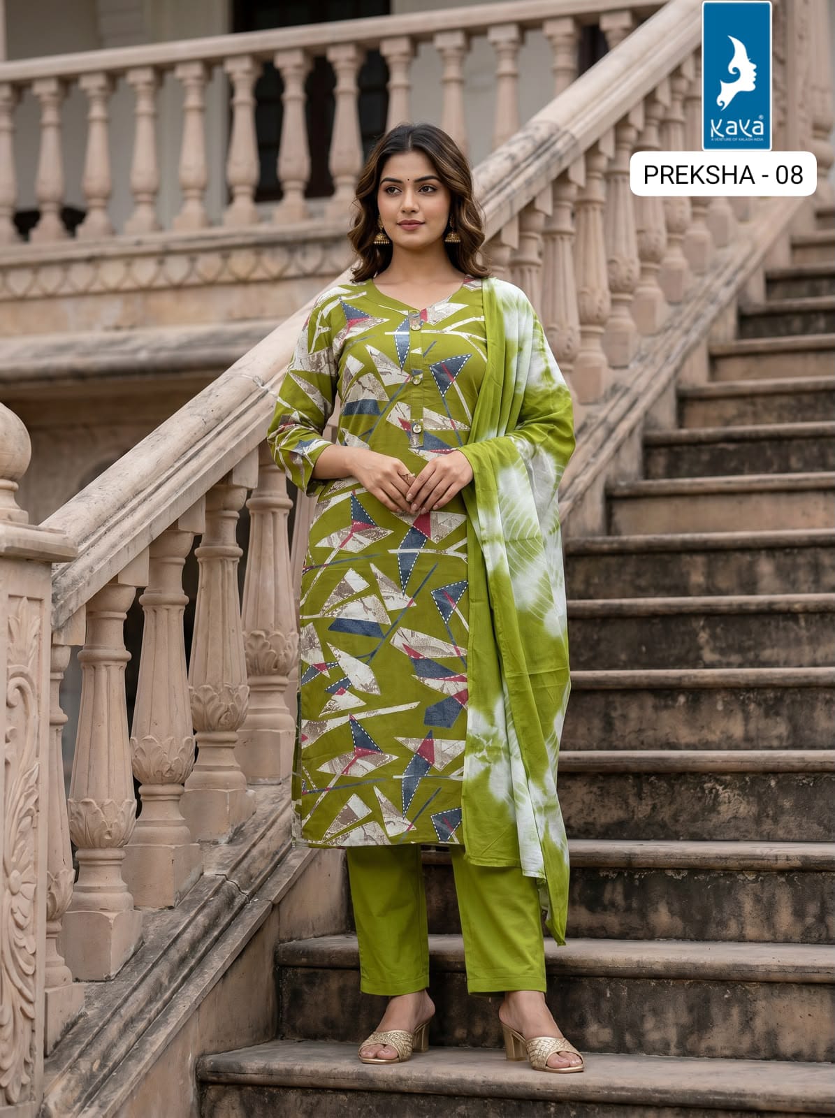 Kaya Kurti Preksha Printed Salwar Kameez Size Set collection 12
