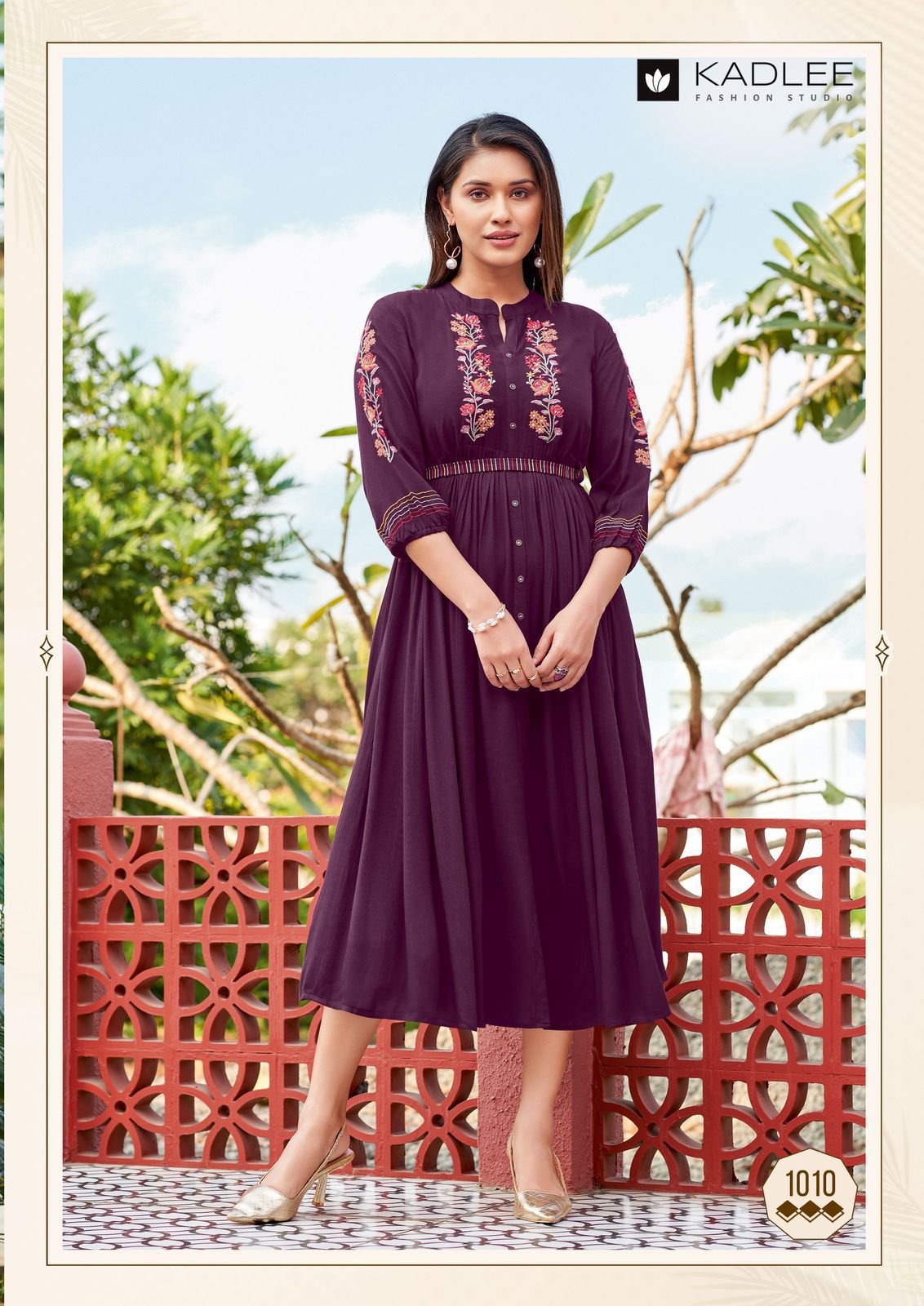 Kadlee Ashmin Vol 2 Rayon Kurtis Catalog at Wholesale Rate collection 4