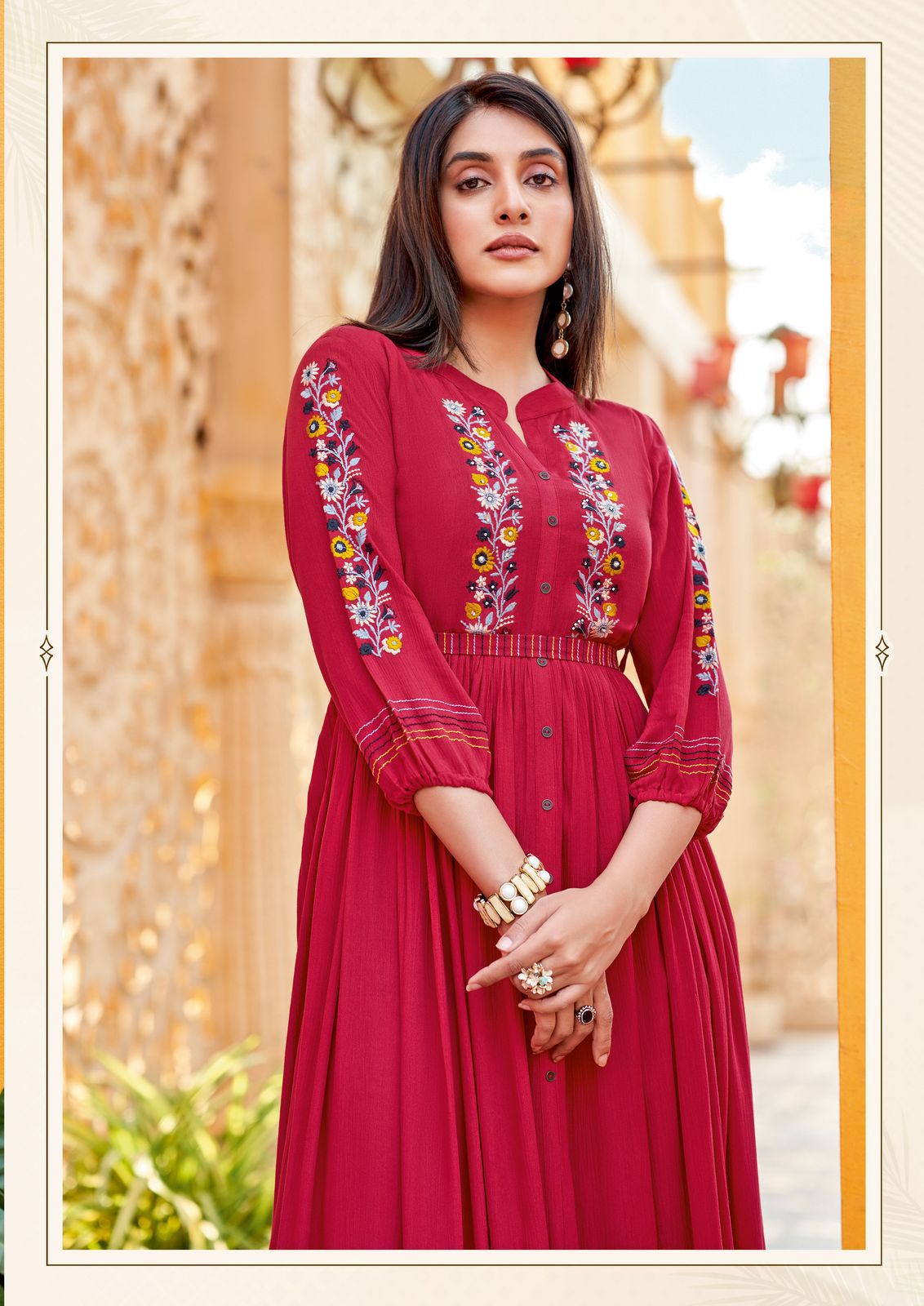 Kadlee Ashmin Vol 2 Rayon Kurtis Catalog at Wholesale Rate collection 7