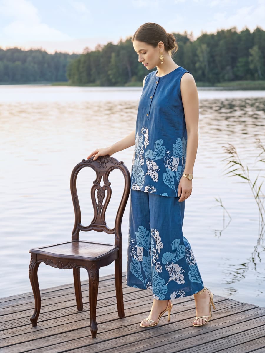 Tips And Tops Festive Beauty 2 Kurti Palazzo Set Catalog collection 1