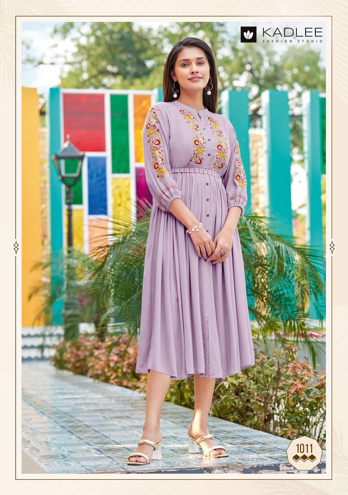 Kadlee Ashmin Vol 2 Rayon Kurtis Catalog at Wholesale Rate collection 5