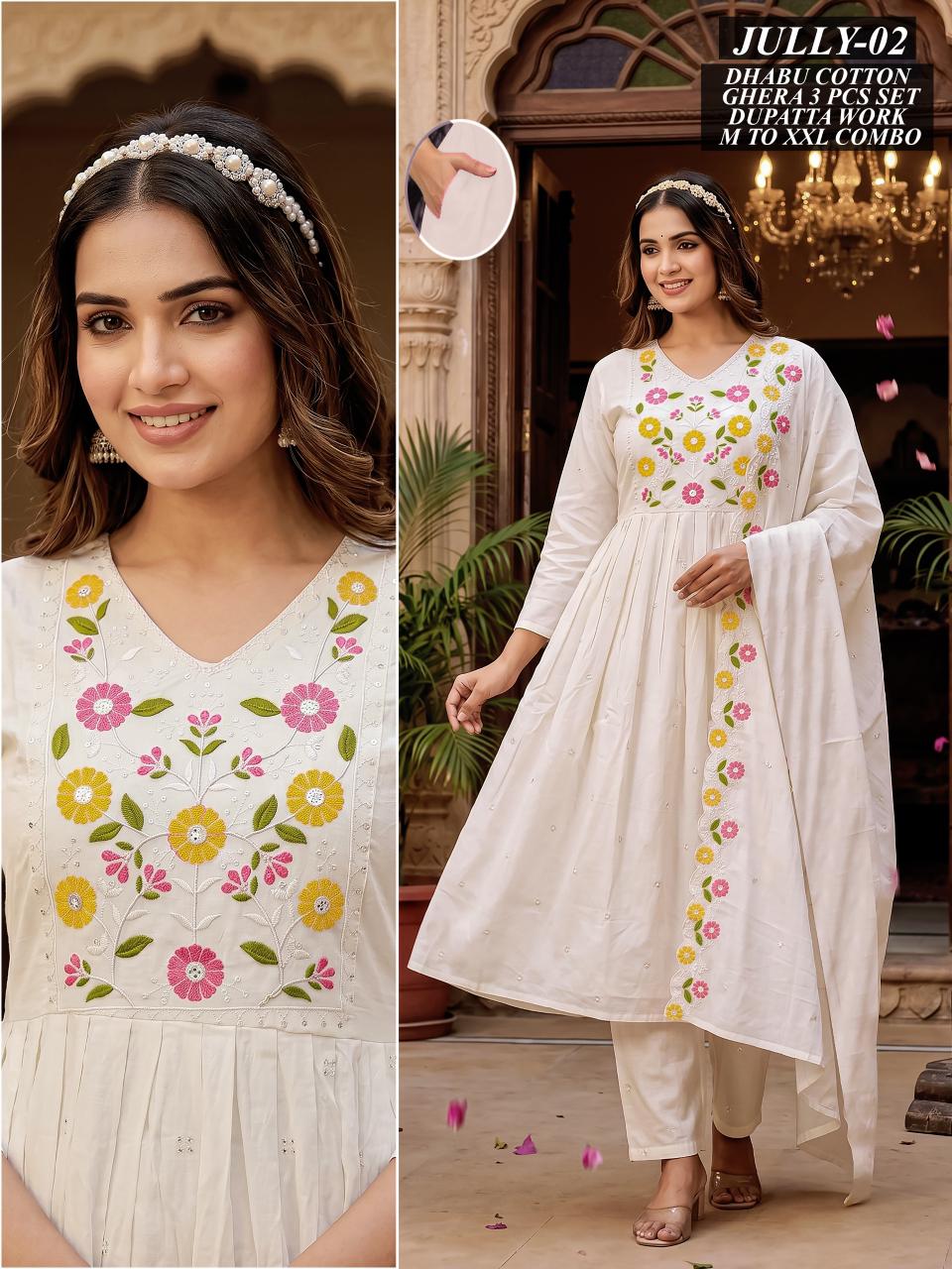 Aarvee Creation Jully Readymade Dress Size Set collection 1