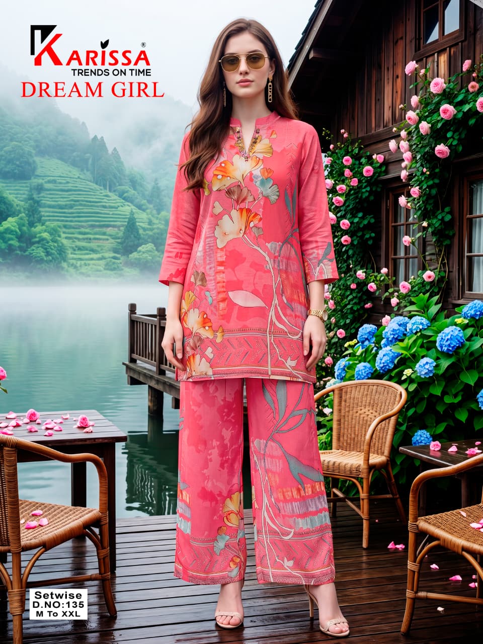 Karissa Dream Girl Co Ord Set Size Set collection 7