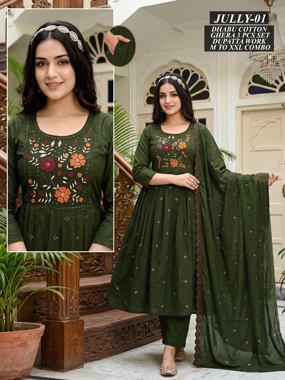 Aarvee Creation Jully Readymade Dress Size Set collection 5