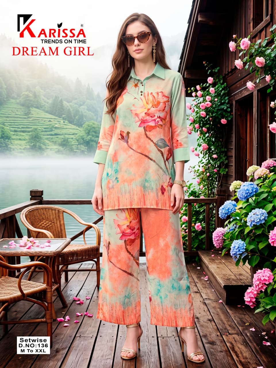 Karissa Dream Girl Co Ord Set Size Set collection 1