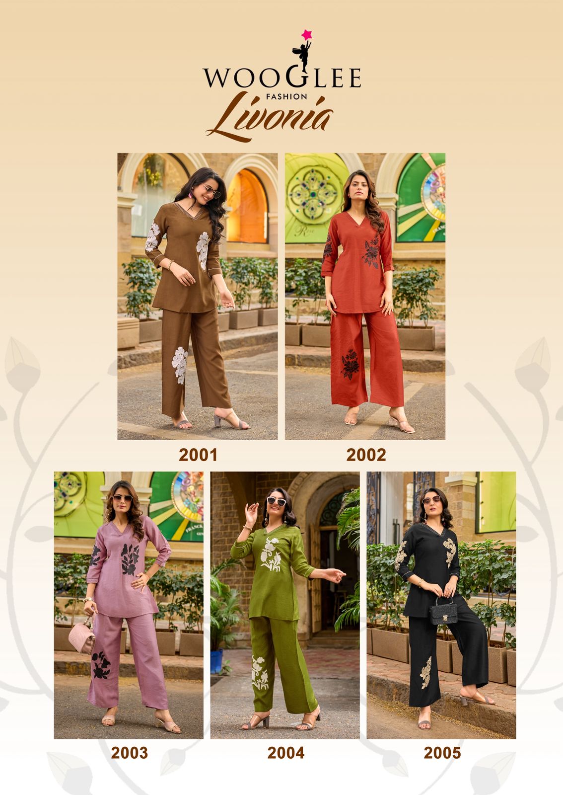 Wooglee Fashion Livonia Co Ord Set Catalog collection 9