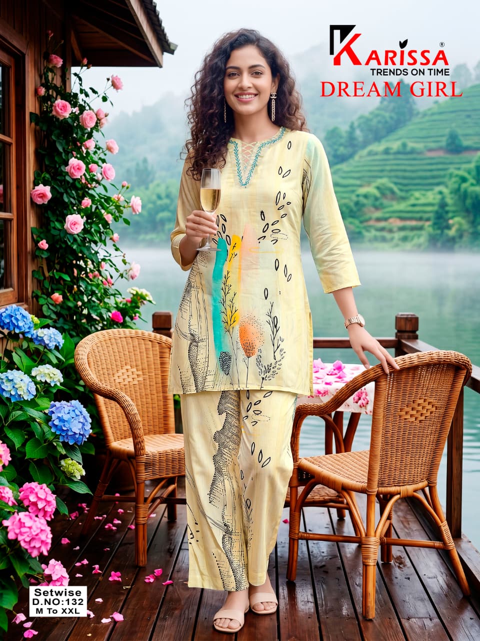 Karissa Dream Girl Co Ord Set Size Set collection 8