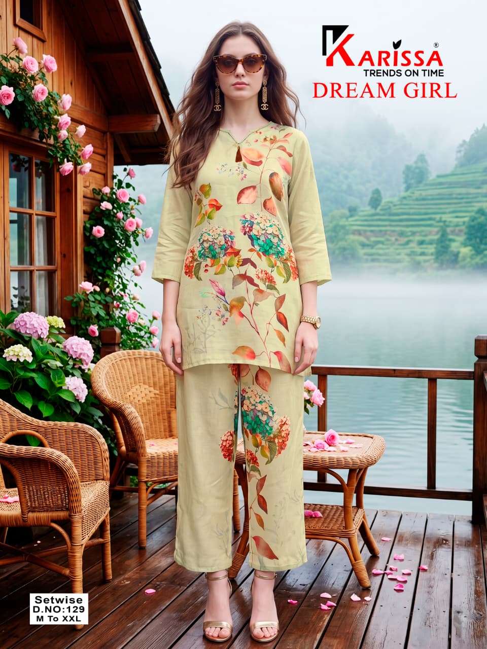 Karissa Dream Girl Co Ord Set Size Set collection 9